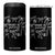 Pregnant Girl Summer 4 in 1 Can Cooler Tumbler Beach Pregnancy Announcement Summer Baby Shower TS10 One Size: 16 oz Black Print Your Wear