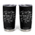 Pregnant Girl Summer Tumbler Cup Beach Pregnancy Announcement Summer Baby Shower TS10 Black Print Your Wear