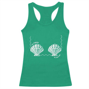 Seashell Bra Racerback Tank Top Mermaid Cute Summer Beach Vacation TS10 Irish Green Print Your Wear