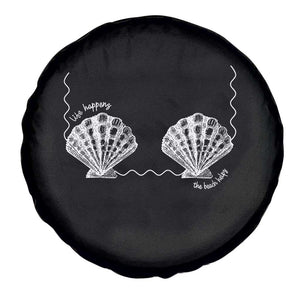 Seashell Bra Spare Tire Cover Mermaid Cute Summer Beach Vacation TS10 Print Your Wear