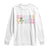 Summer Vibes Long Sleeve Shirt Beach Life Gift Distressed Beach Mom TS10 White Print Your Wear