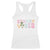 Summer Vibes Racerback Tank Top Beach Life Gift Distressed Beach Mom TS10 White Print Your Wear