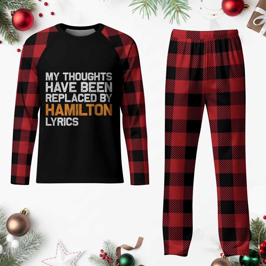 Alexander Hamilton Plaid Pajama Set American Musical Gift TS10 Buffalo Plaid Print Your Wear