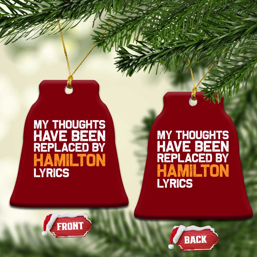 Alexander Hamilton Ceramic Ornament American Musical Gift TS10 Print Your Wear