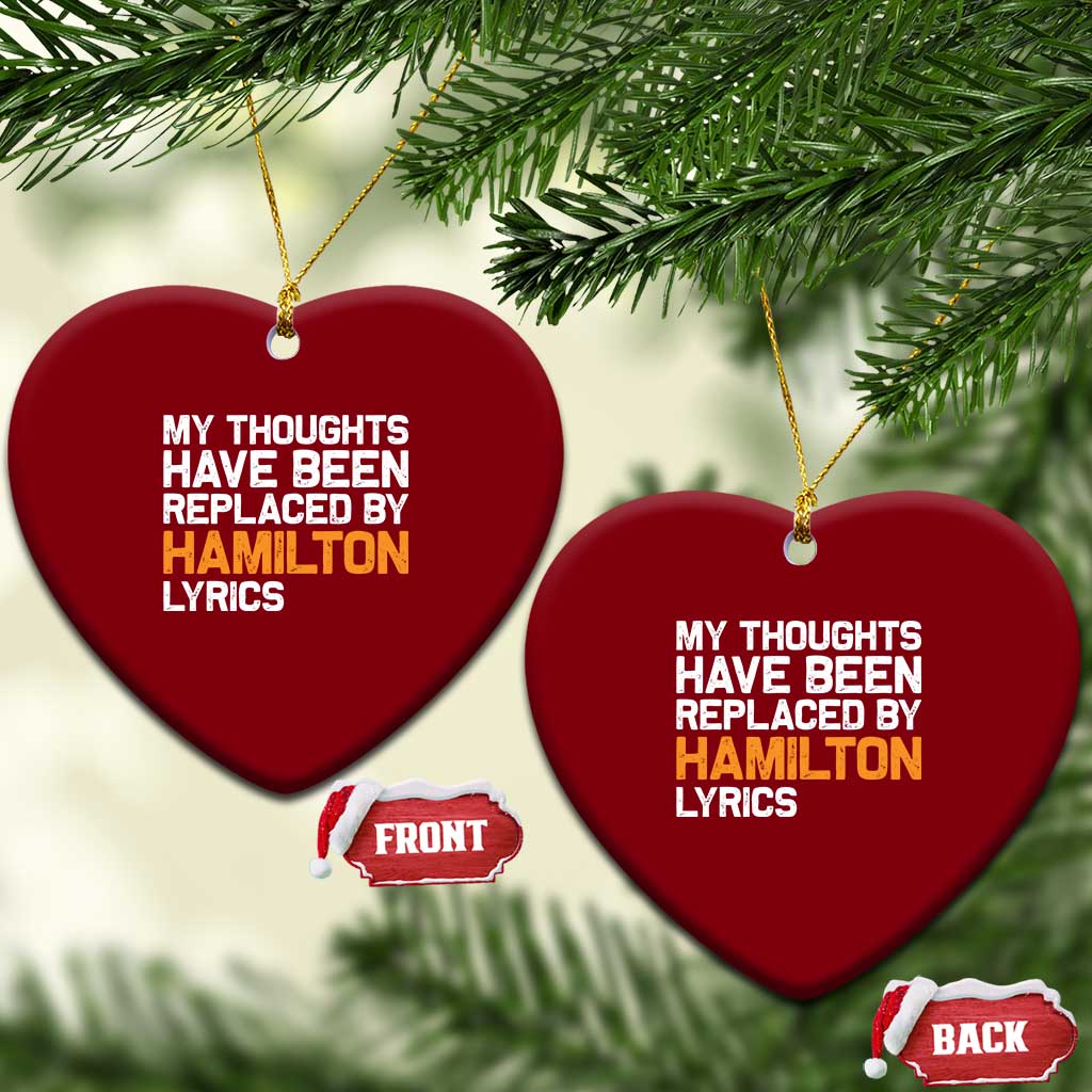 Alexander Hamilton Ceramic Ornament American Musical Gift TS10 Print Your Wear