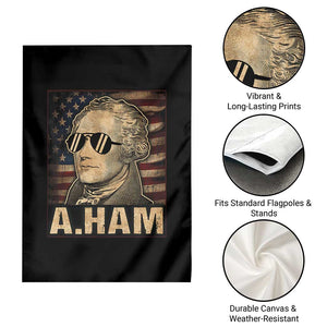 Alexander Hamilton Garden Flag Vintage American Flag TS10 Print Your Wear