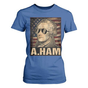 Alexander Hamilton T Shirt For Women Vintage American Flag TS10 Royal Blue Print Your Wear