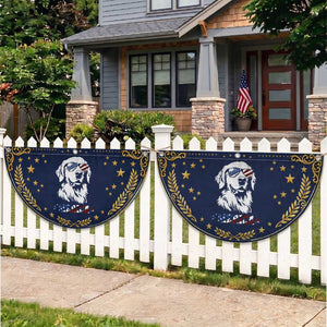 Merica Golden Retriever Patriotic Fan Flag 4th of July Dog Dog Mom
