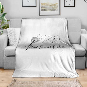 Happy Retirement Gifts For Woman Throw Blanket Retired Free And Fabulous Dandelion