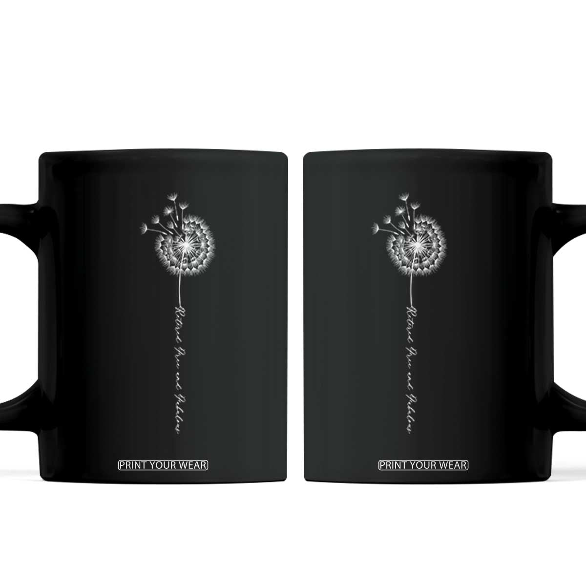 Retirement Gifts For Her Coffee Mug Retired Free And Fabulous Dandelion