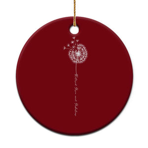 Retirement Gifts For Her Ceramic Ornament Retired Free And Fabulous Dandelion