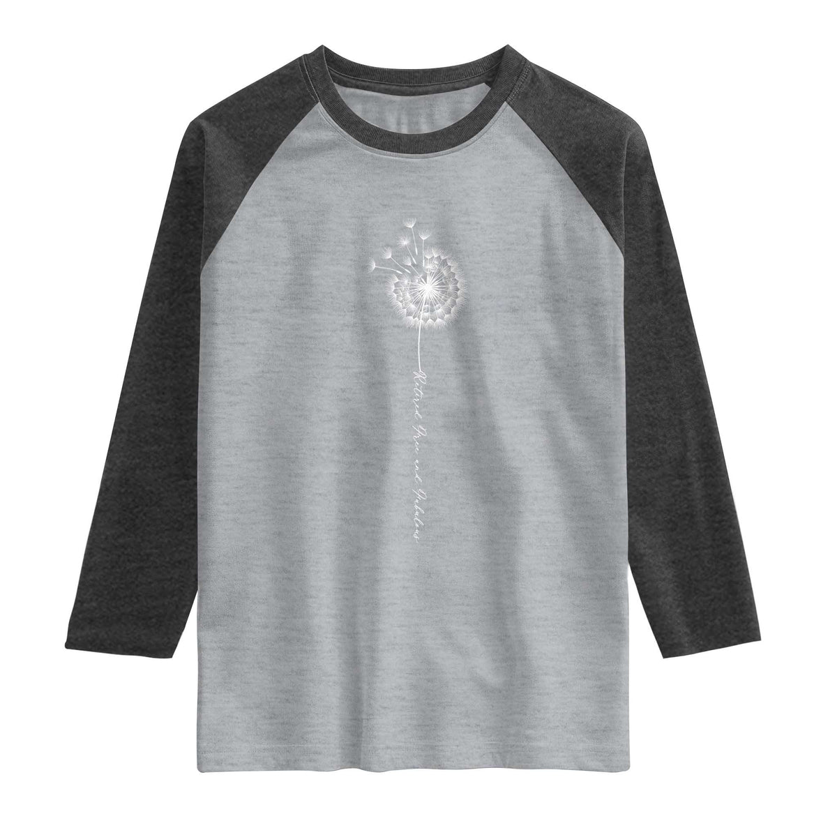 Retirement Gifts For Her Raglan Shirt Retired Free And Fabulous Dandelion
