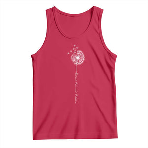 Retirement Gifts For Her Tank Top Retired Free And Fabulous Dandelion