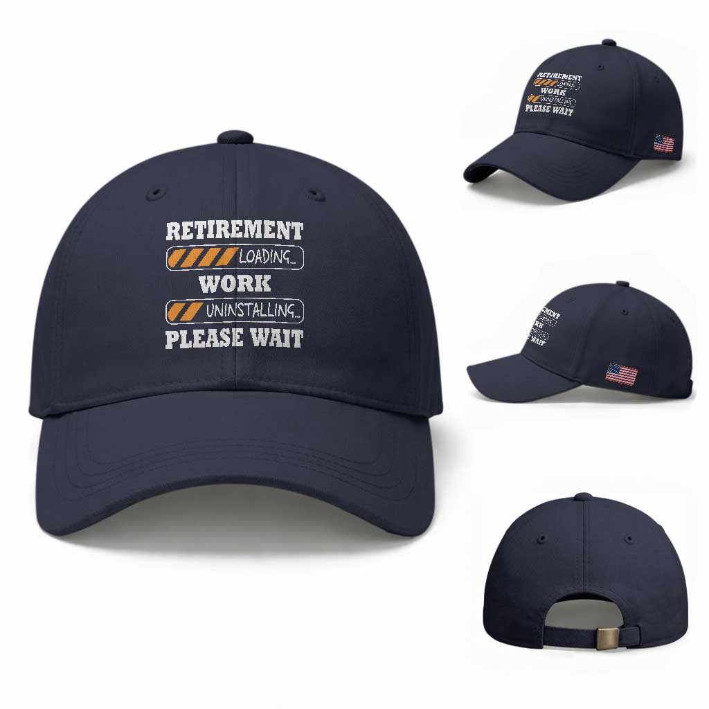 Retirement Loading Baseball Cap Work Uninstalling Soon To Be Retired Retiring