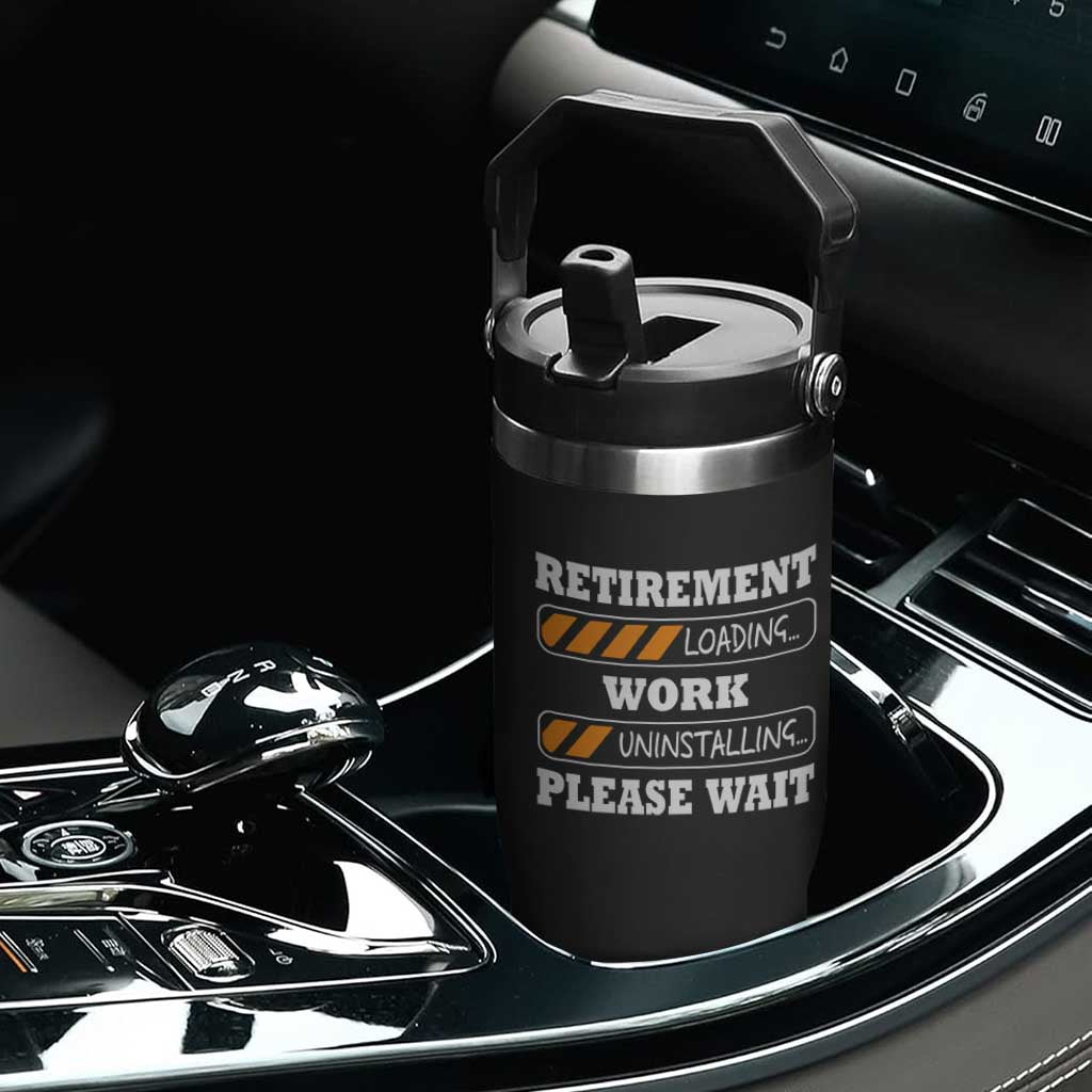 Retirement Loading Flip Straw Tumbler Work Uninstalling Soon To Be Retired Retiring