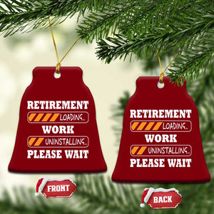 Retirement Loading Ceramic Ornament Work Uninstalling Soon To Be Retired Retiring