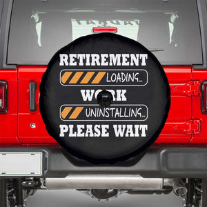 Retirement Loading Spare Tire Cover Work Uninstalling Soon To Be Retired Retiring