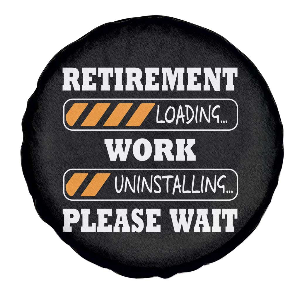 Retirement Loading Spare Tire Cover Work Uninstalling Soon To Be Retired Retiring