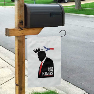 No Kings Garden Flag Funny Resist Meme TS10 Print Your Wear