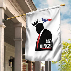 No Kings Garden Flag Funny Resist Meme TS10 Print Your Wear