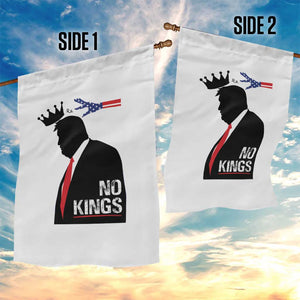 No Kings Garden Flag Funny Resist Meme TS10 Print Your Wear