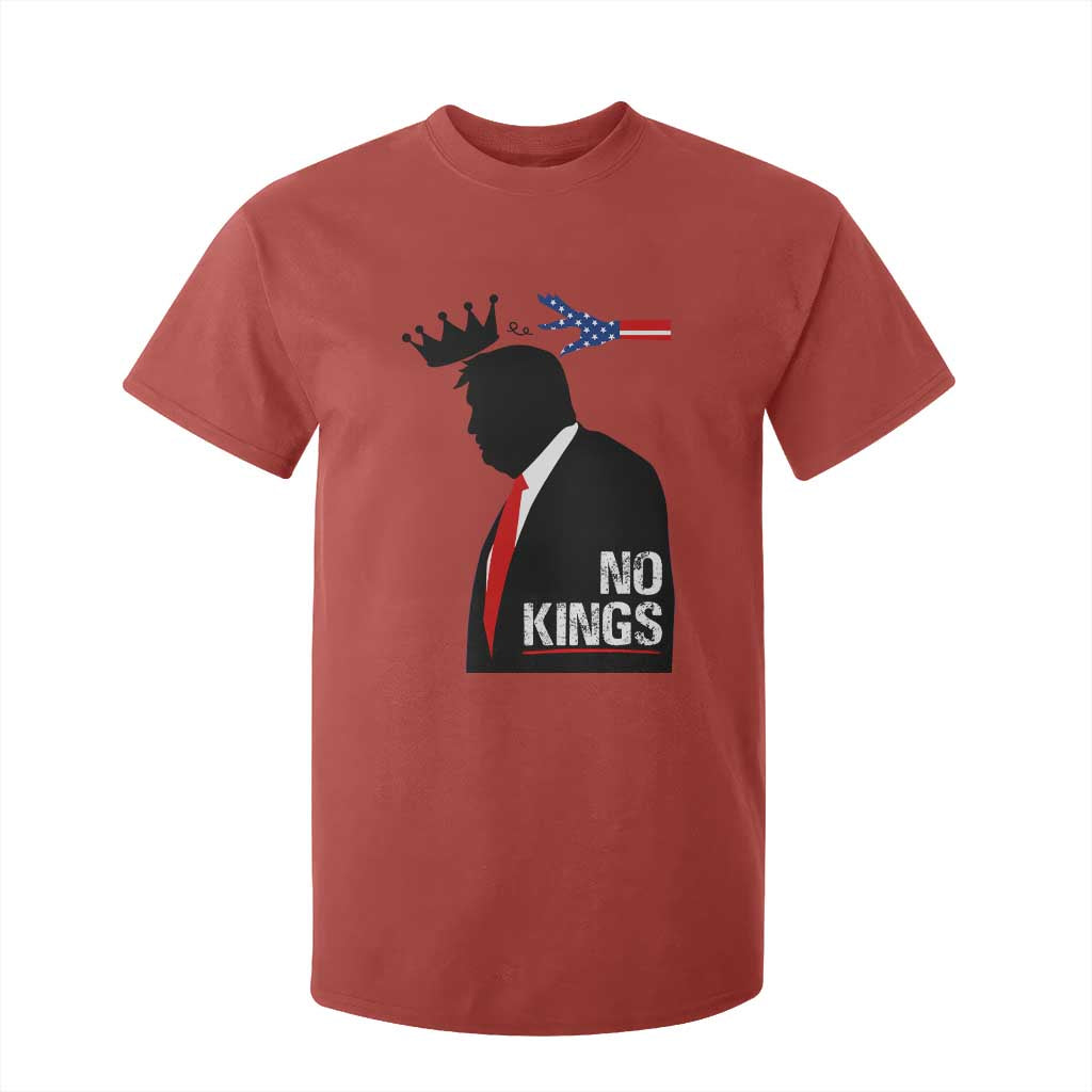 No Kings T Shirt For Kid Funny Resist Meme TS10 Red Print Your Wear