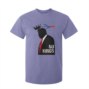 No Kings T Shirt For Kid Funny Resist Meme TS10 Violet Print Your Wear