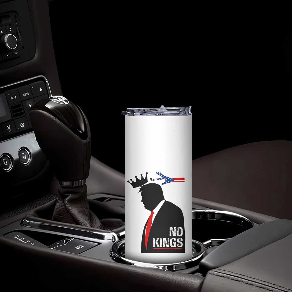 No Kings Skinny Tumbler Funny Resist Meme TS10 Print Your Wear