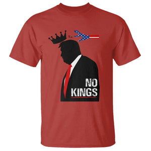 No Kings T Shirt Funny Resist Meme TS10 Red Print Your Wear