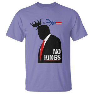 No Kings T Shirt Funny Resist Meme TS10 Violet Print Your Wear