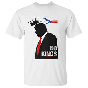 No Kings T Shirt Funny Resist Meme TS10 White Print Your Wear