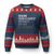 Imagine Being Scared Of Diversity But Not Dictatorship Ugly Christmas Sweater Retro Vintage TS10 Navy Red Print Your Wear