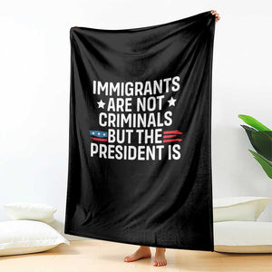 Pro Immigration Throw Blanket Social Justice Anti Racism TS10 Print Your Wear