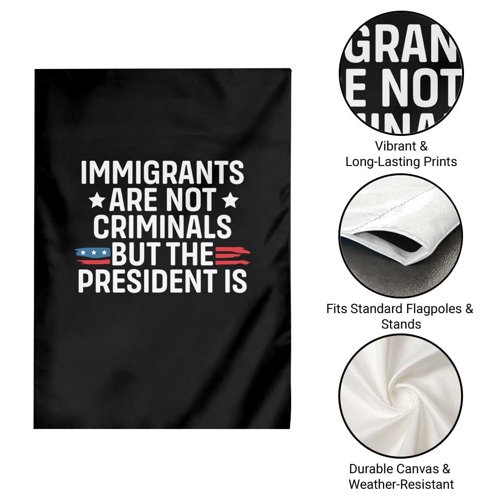 Pro Immigration Garden Flag Social Justice Anti Racism TS10 Print Your Wear
