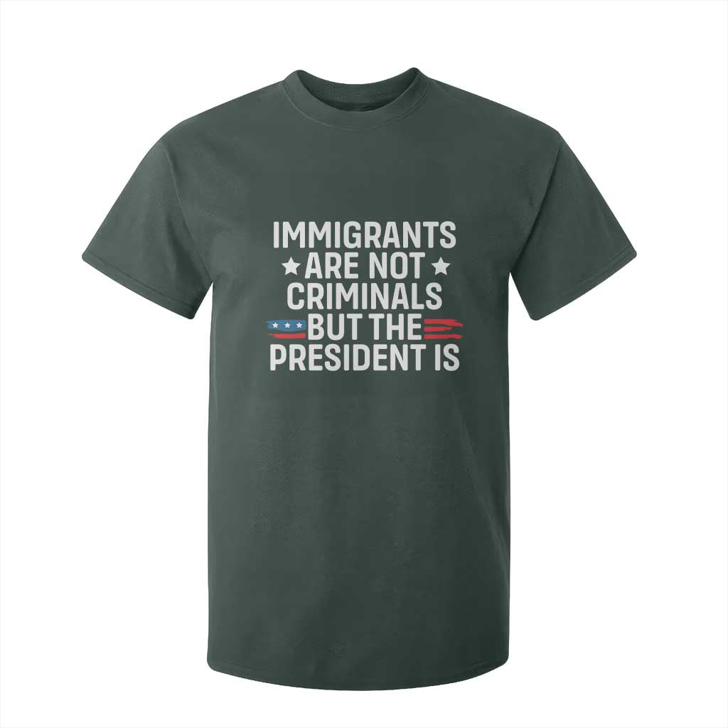Pro Immigration T Shirt For Kid Social Justice Anti Racism TS10 Dark Forest Green Print Your Wear