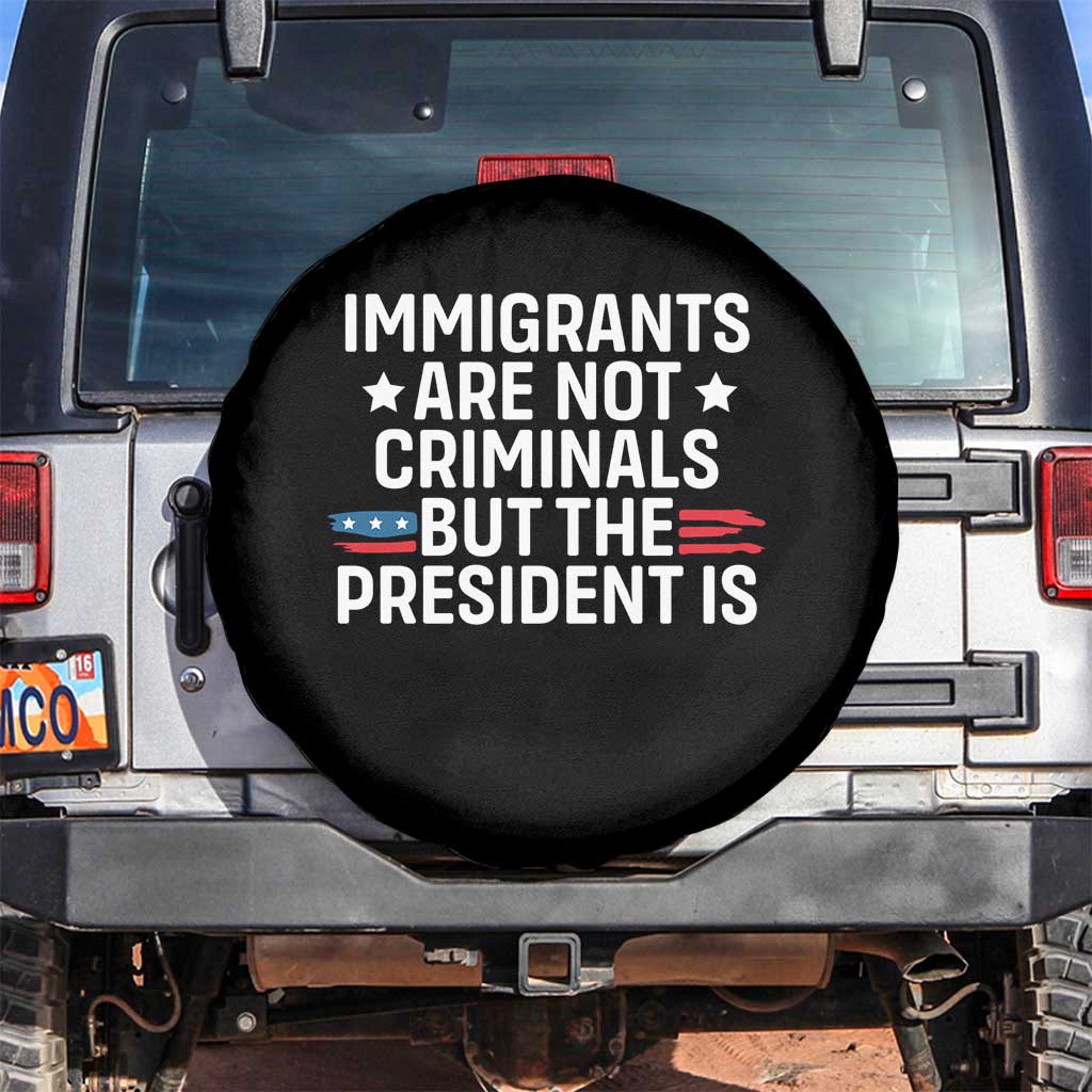 Pro Immigration Spare Tire Cover Social Justice Anti Racism TS10 No hole Black Print Your Wear