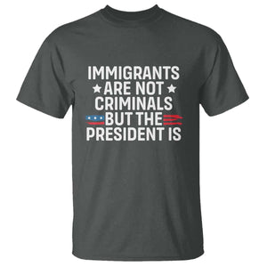 Pro Immigration T Shirt Social Justice Anti Racism TS10 Dark Heather Print Your Wear