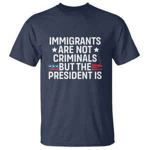 Pro Immigration T Shirt Social Justice Anti Racism TS10 Navy Print Your Wear