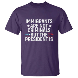 Pro Immigration T Shirt Social Justice Anti Racism TS10 Purple Print Your Wear