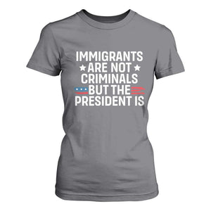 Pro Immigration T Shirt For Women Social Justice Anti Racism TS10 Charcoal Print Your Wear