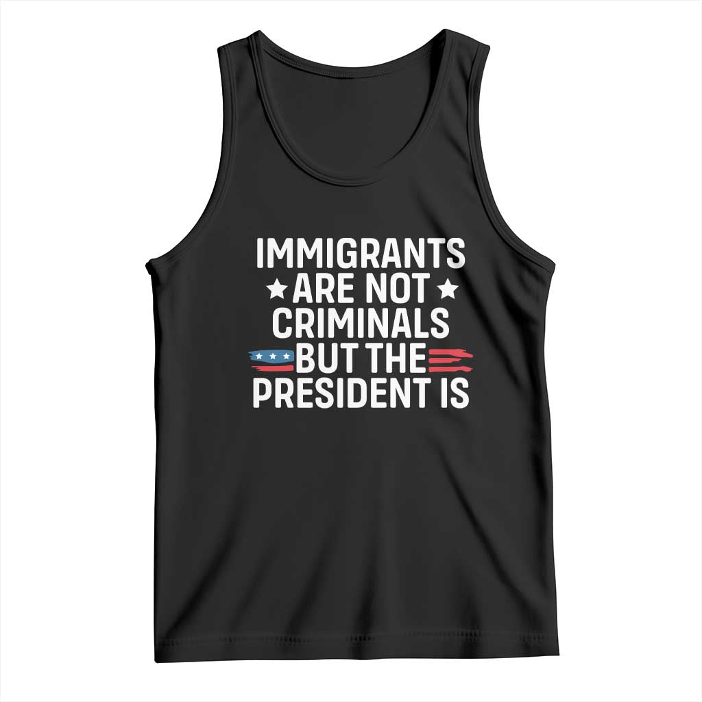 Pro Immigration Tank Top Social Justice Anti Racism TS10 Black Print Your Wear