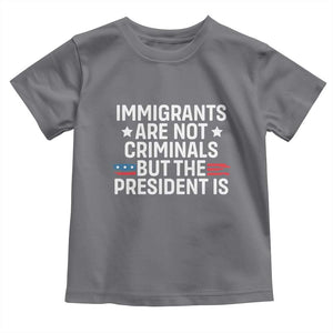 Pro Immigration Toddler T Shirt Social Justice Anti Racism TS10 Charcoal Print Your Wear
