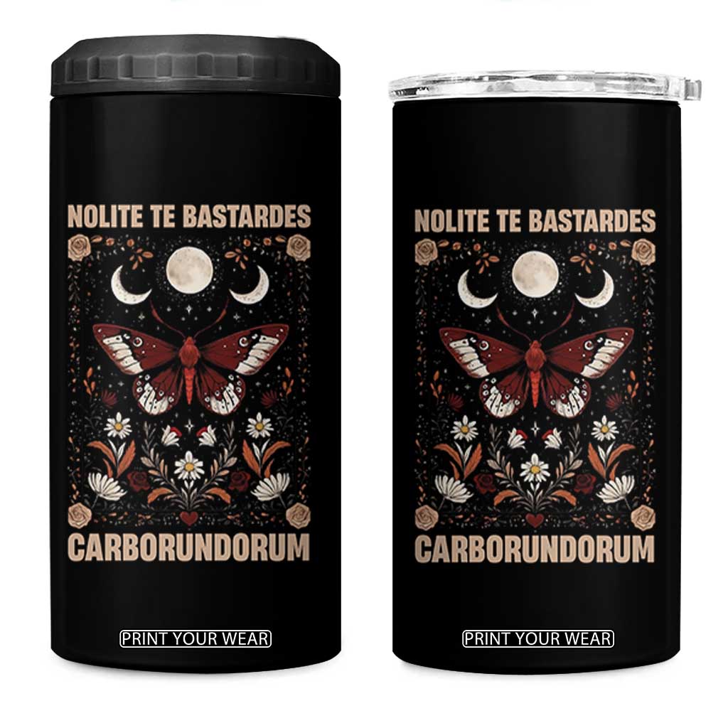 Subtle Feminist 4 in 1 Can Cooler Tumbler Women's Rights Dont Let The Bastards Grind You Down TS10 One Size: 16 oz Black Print Your Wear