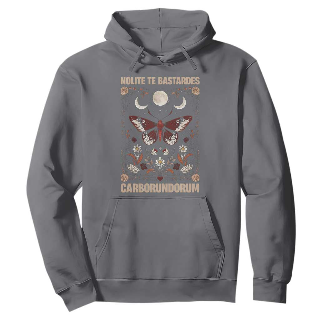 Subtle Feminist Hoodie Women's Rights Dont Let The Bastards Grind You Down TS10 Charcoal Print Your Wear