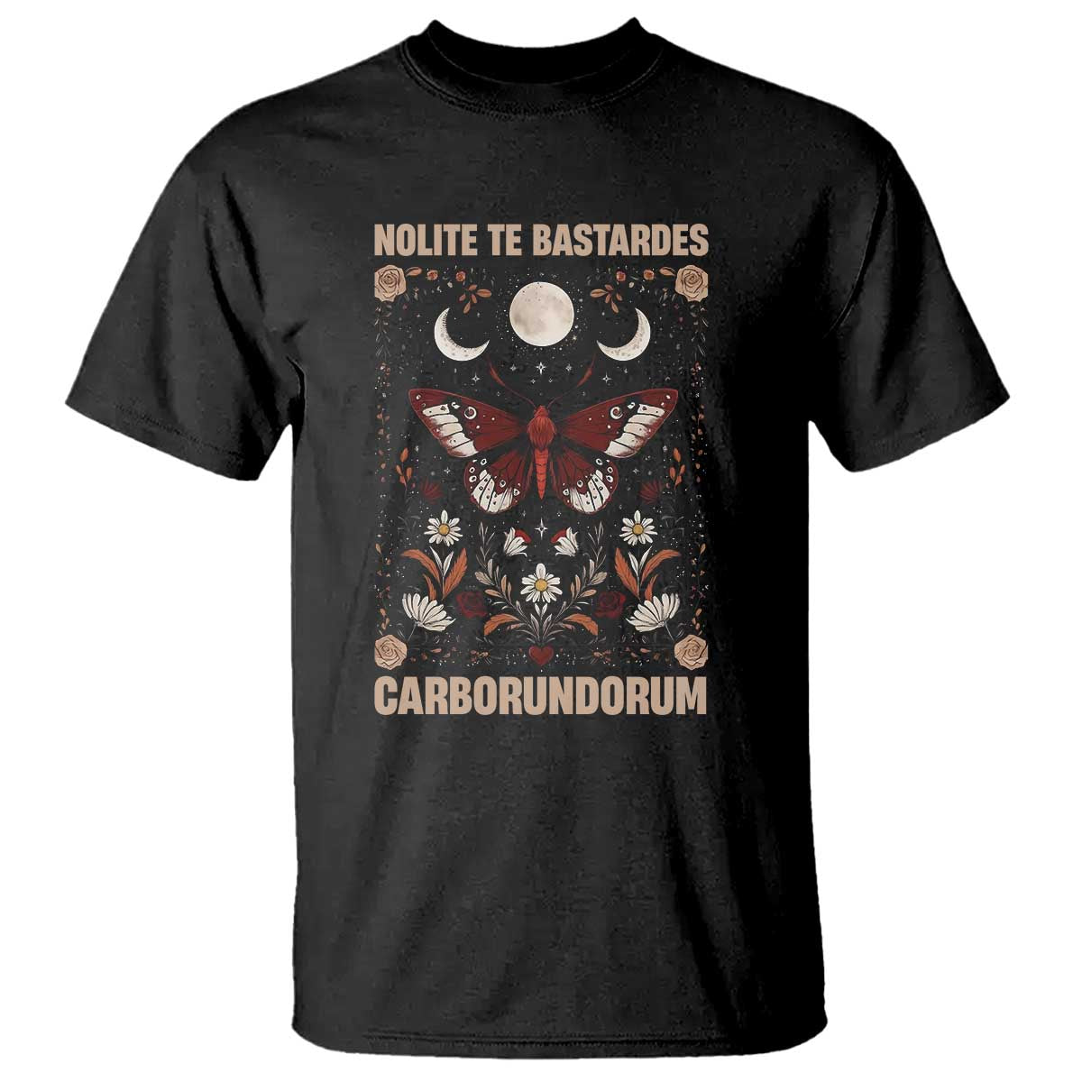 Subtle Feminist T Shirt Women's Rights Dont Let The Bastards Grind You Down TS10 Black Print Your Wear