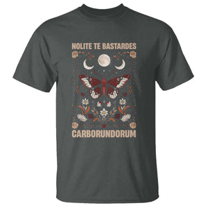 Subtle Feminist T Shirt Women's Rights Dont Let The Bastards Grind You Down TS10 Dark Heather Print Your Wear