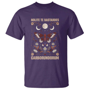 Subtle Feminist T Shirt Women's Rights Dont Let The Bastards Grind You Down TS10 Purple Print Your Wear