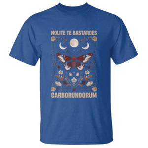Subtle Feminist T Shirt Women's Rights Dont Let The Bastards Grind You Down TS10 Royal Blue Print Your Wear