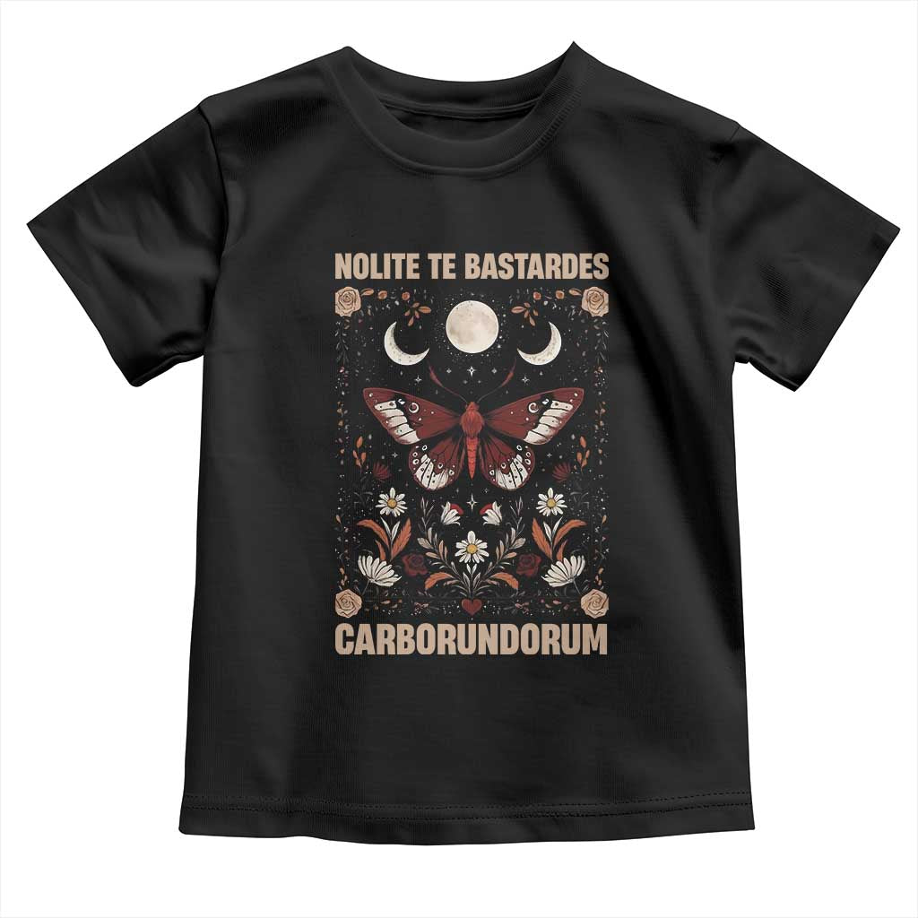 Subtle Feminist Toddler T Shirt Women's Rights Dont Let The Bastards Grind You Down TS10 Black Print Your Wear
