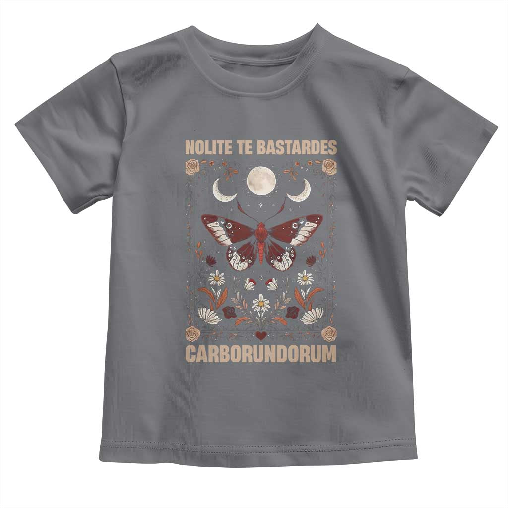Subtle Feminist Toddler T Shirt Women's Rights Dont Let The Bastards Grind You Down TS10 Charcoal Print Your Wear